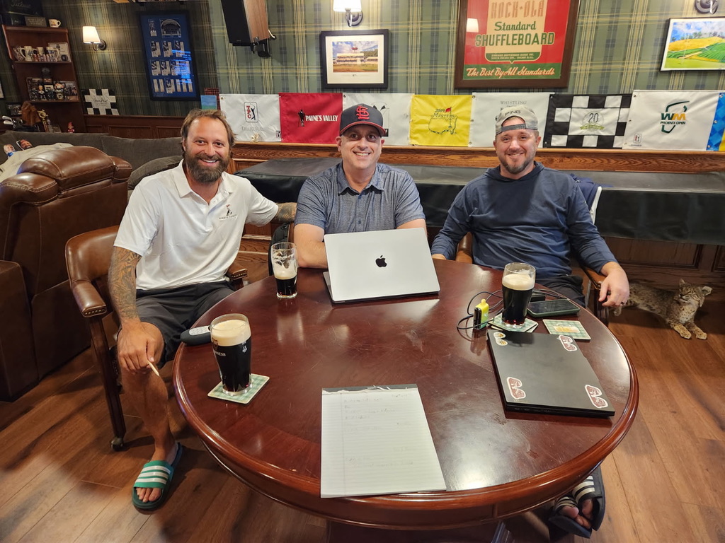The Fairway Finds team gathered together